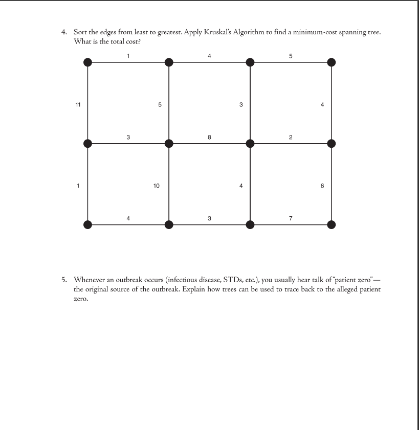 Can figure out this spanning tree worksheet