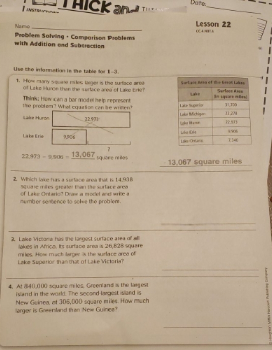 help with the whole page pls THICK and To Date: