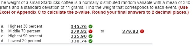 the weight of a small Starbucks coffee is a