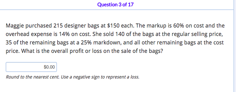 Question 2 of 17 phones from a distributor with