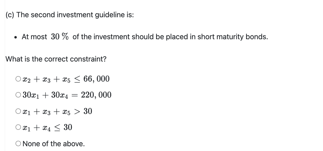 A trust officer for the Lakeshore Bank wants to