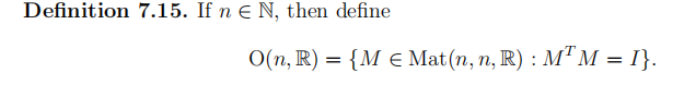 Define - -2 M = 2 -2 1 2 2 (a) Prove that ME O(3,