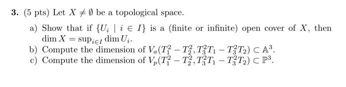 Plzz help...i'll rate... 3. (5 pts) Let X #0 be a