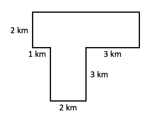 1. Reminder: Assume all dimensions are feet.