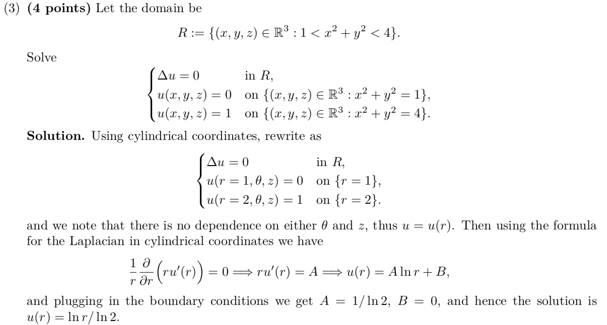 Please solve this partial differential equation