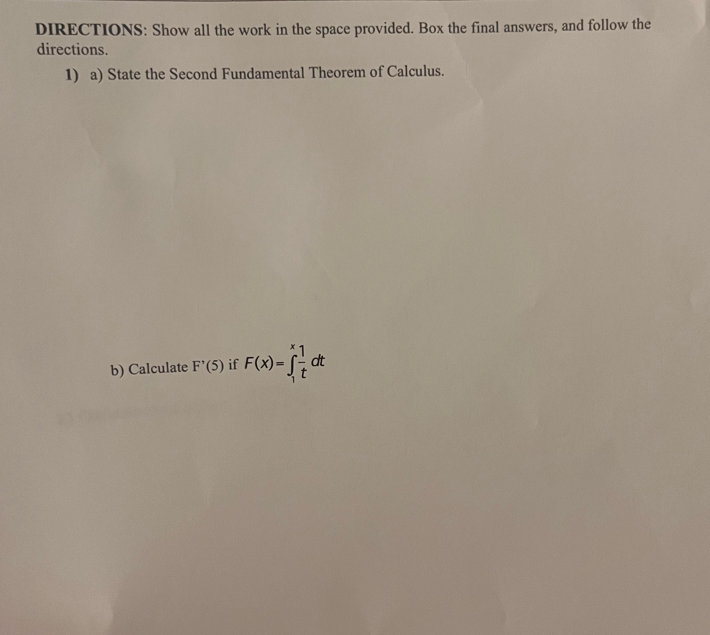 Im mostly a bit confused with B. Thank you for