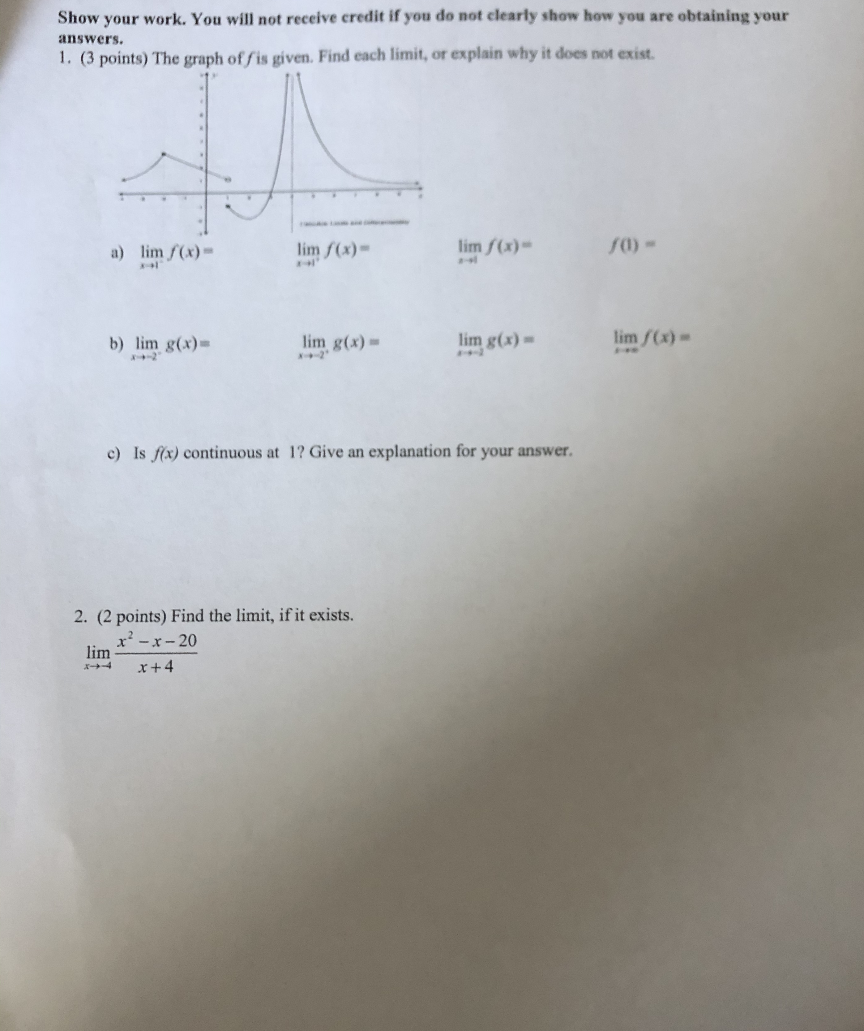I need help on this worksheet in class that was