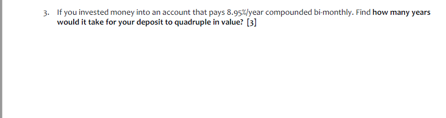 This is grade 12 advanced functions and the