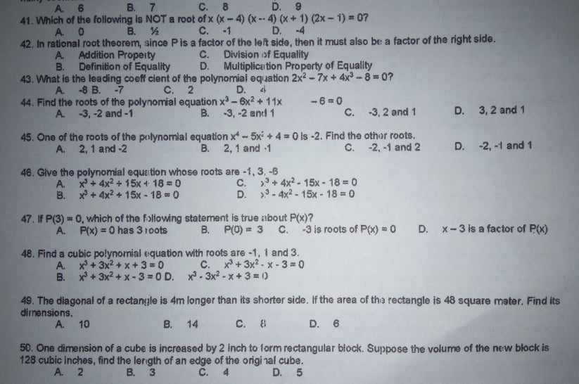 As stated by the student who wanted me to post