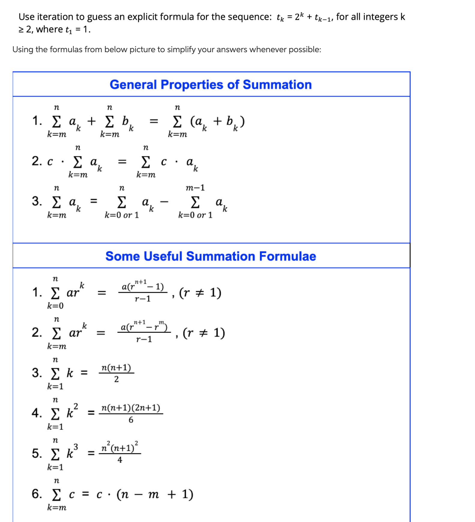 I need a solution with explantion on this problem