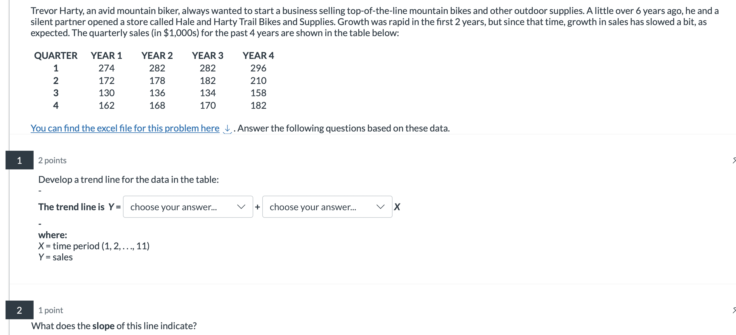 Trevor Harty, an avid mountain biker, always