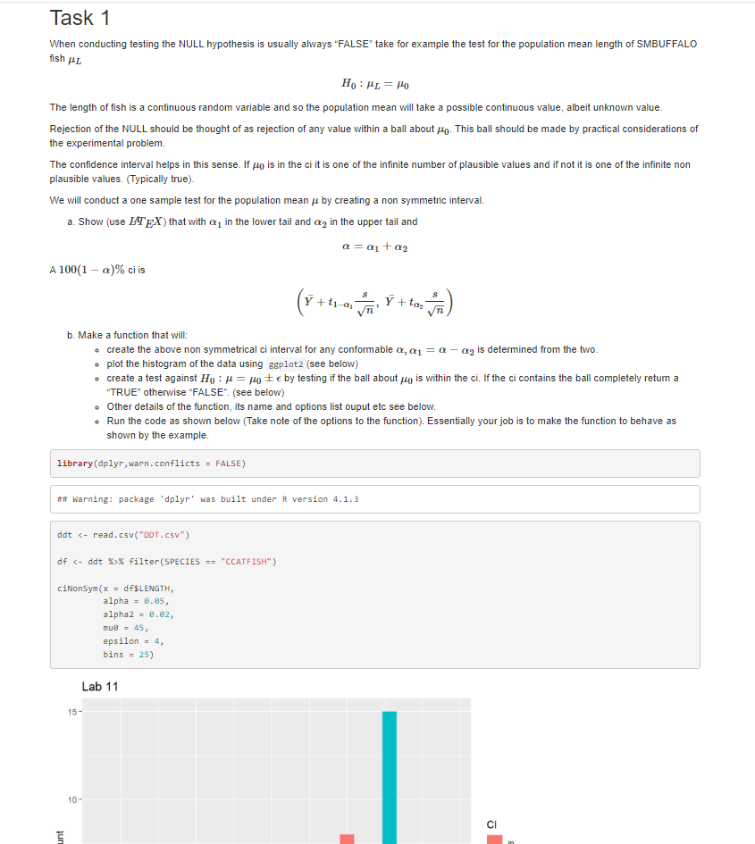 WRITE the code assuming the DDT data set is