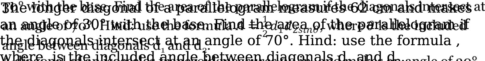 Thewongbe diagonal ofea
