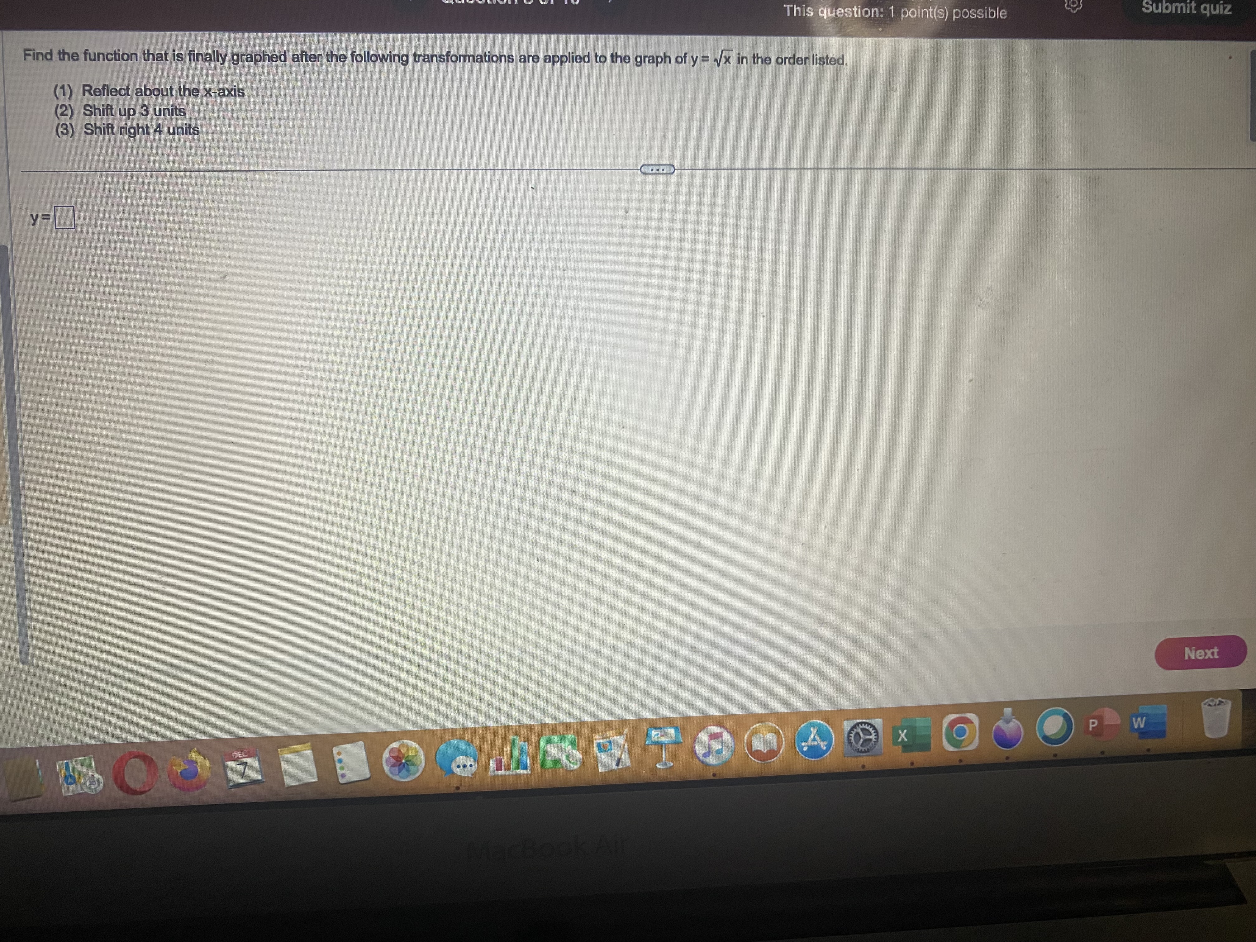 Please answer the math question for me. Thanks!