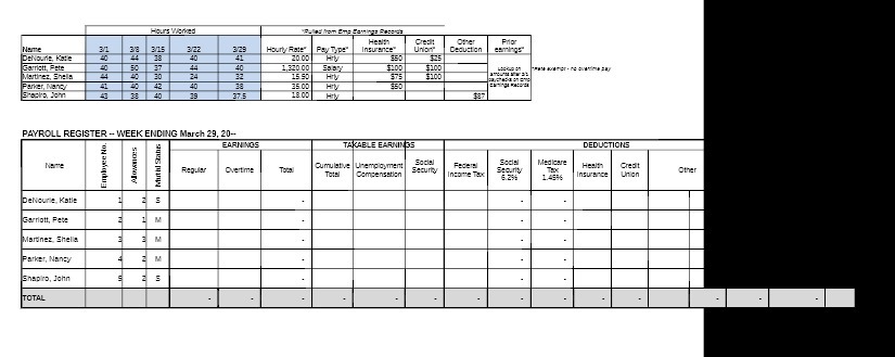 Hours Worked Prior Name Insurance" Unlor