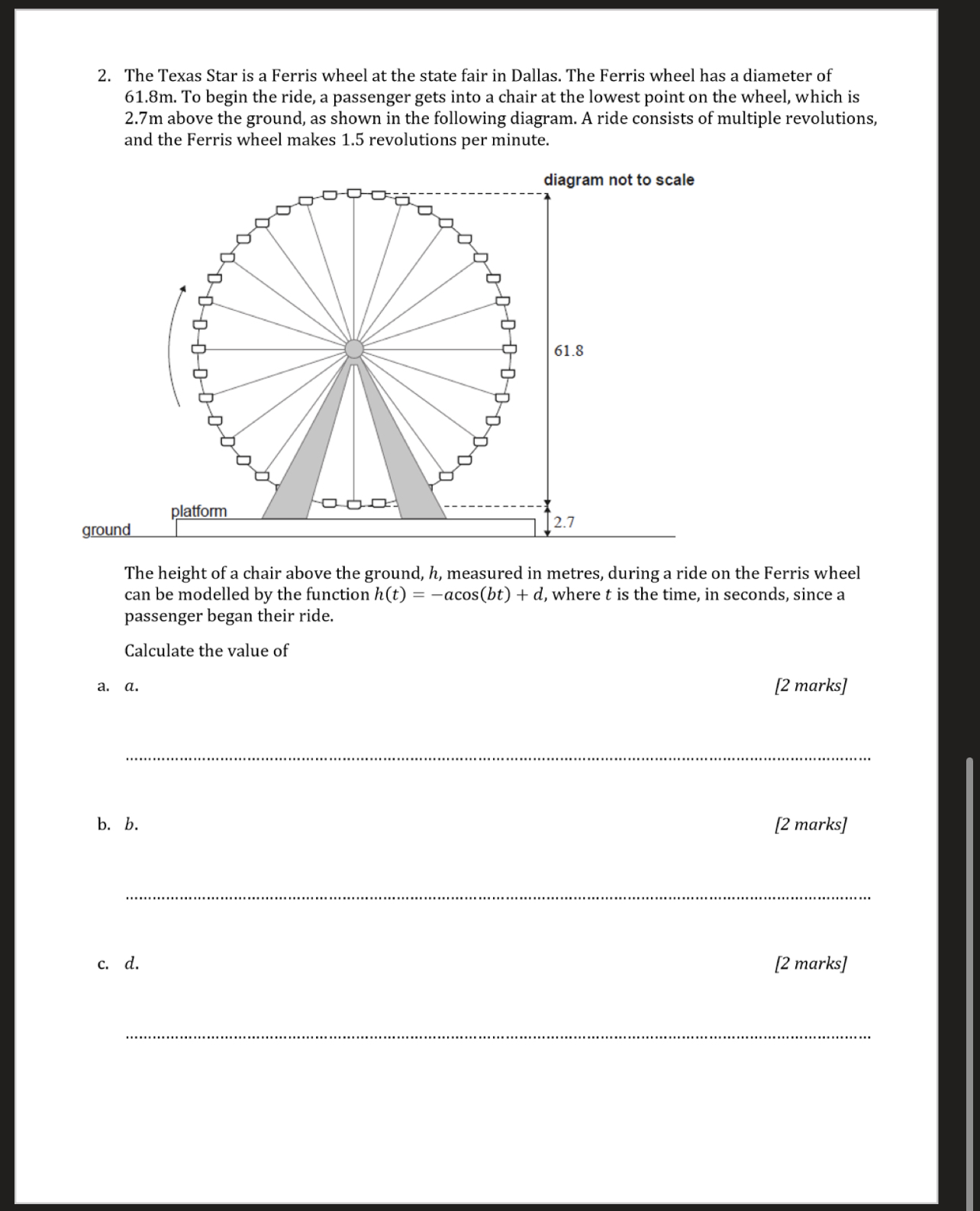 Please answer those math questions and show your
