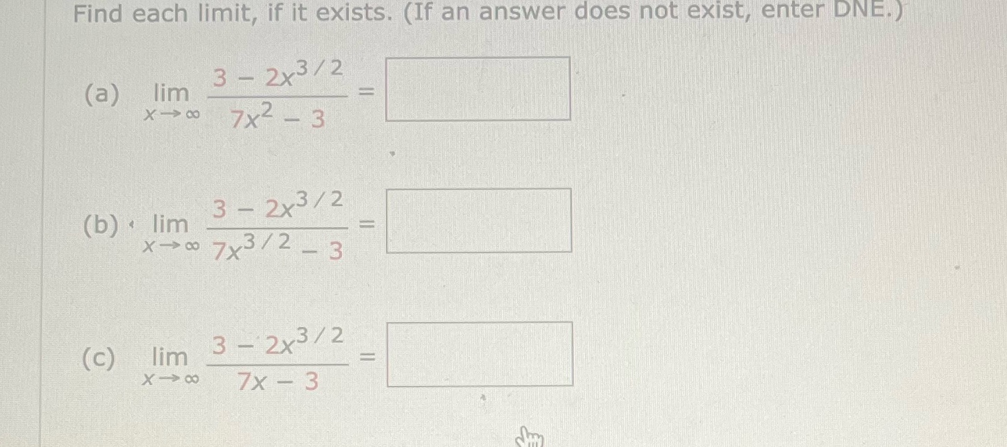 Using L'hospitak rule Find each limit, if it