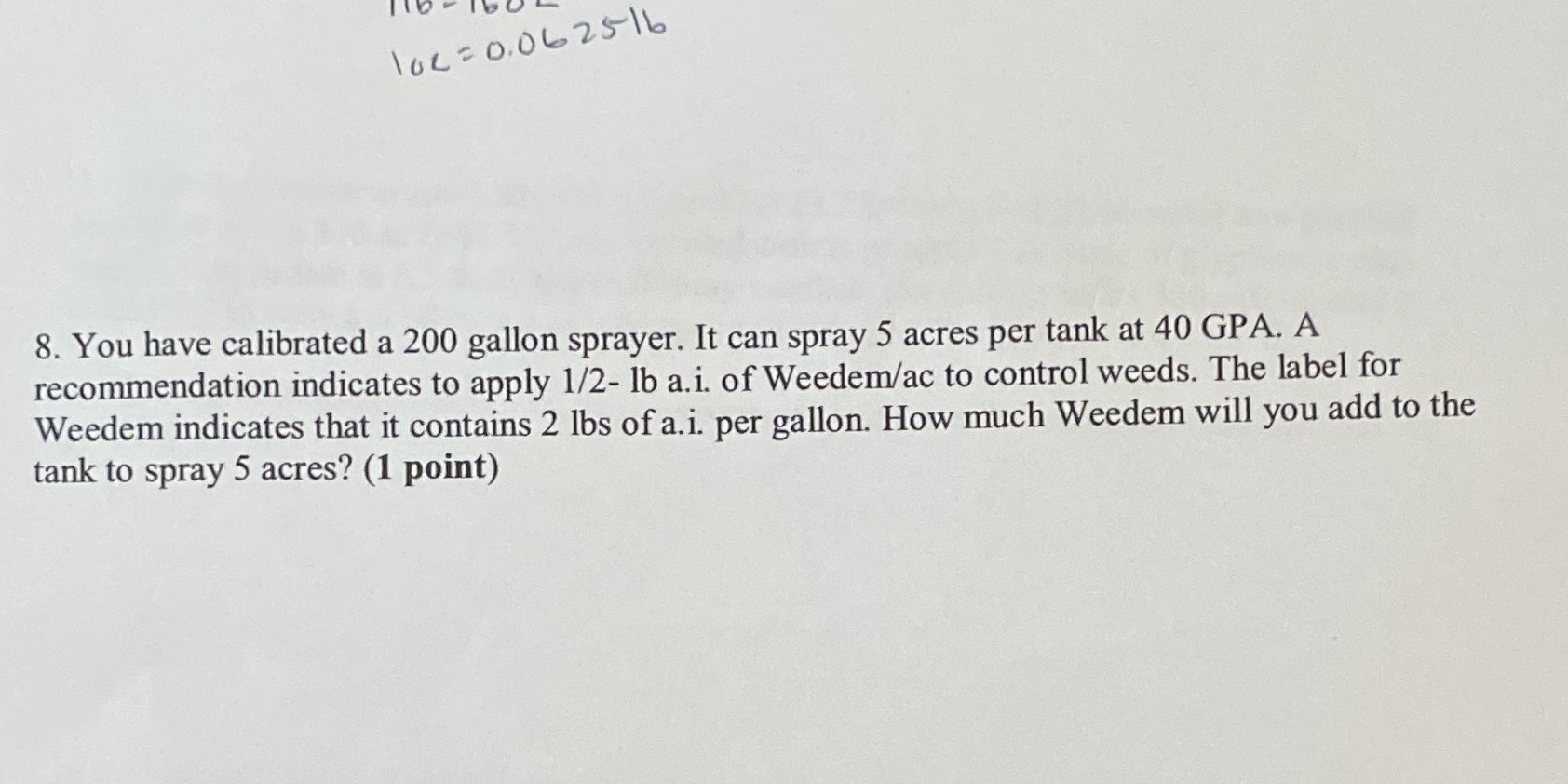 Need help doing it :( loc = 0. 06 25 16 8. You