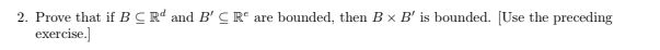 2. Fume that if B E H\