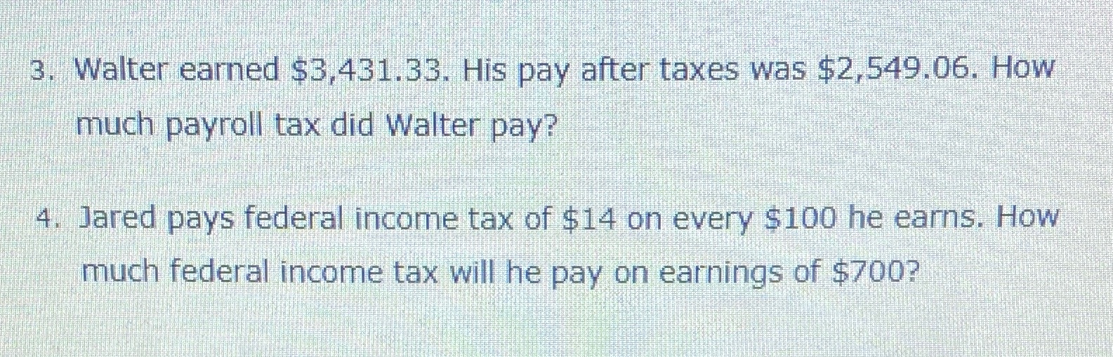 Could I get help for my kids work . 3. Walter