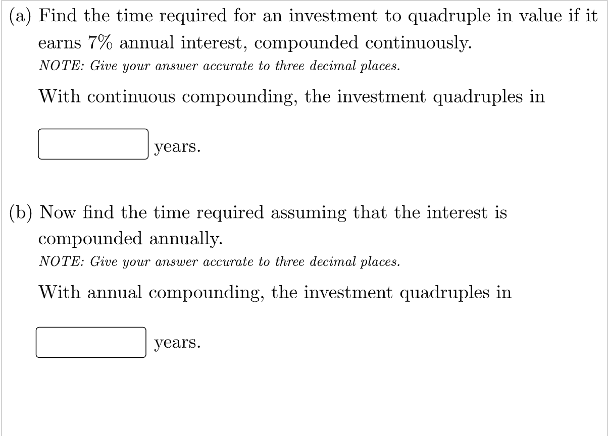Please show all work. Thank You! (a) Find the