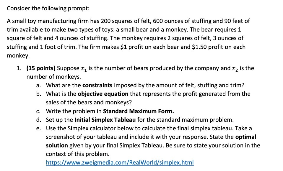 Consider the following prompt: A small toy