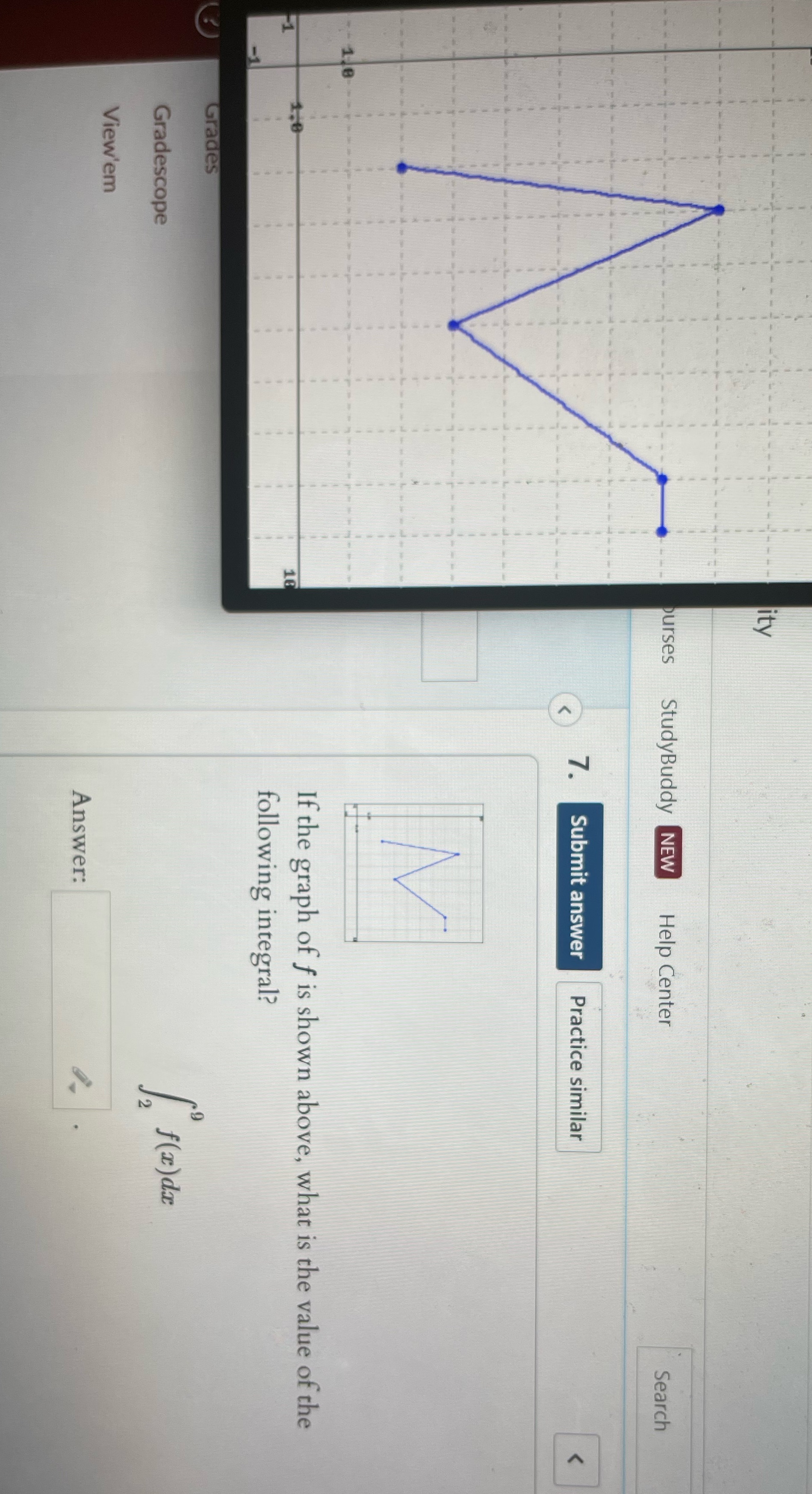 From the calculus and what is the value of the