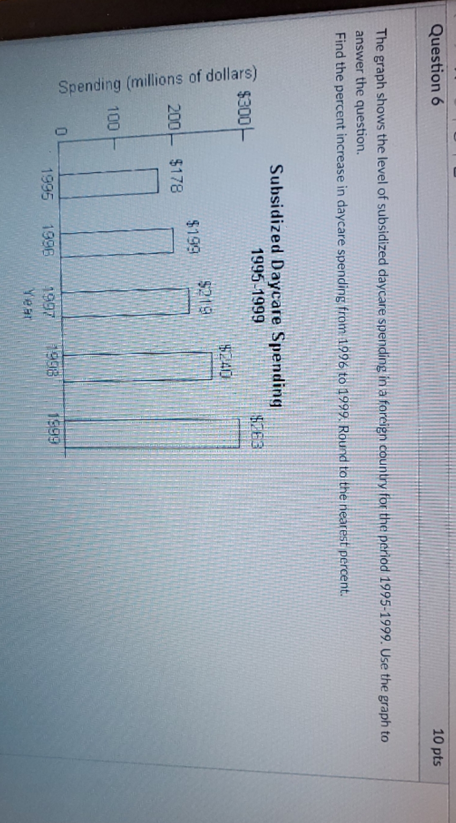Solve problem Question 6 10 pts The graph shows