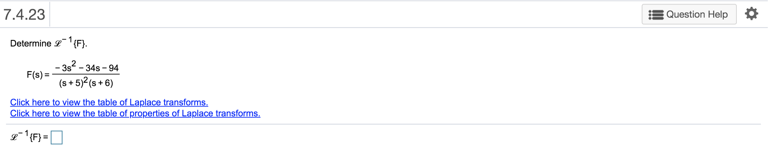 solve these question 7.4.23 Question Help