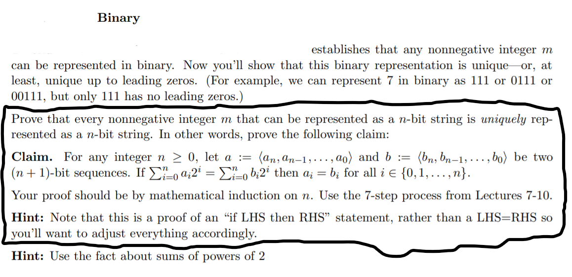 Discrete Math - Proof by Induction (7 steps)