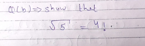 solve this for me the question is to prove gamma