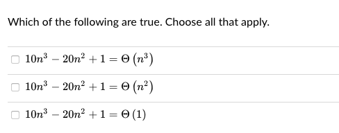Discreet Math 1000x 3 = o(x-) because lim,-+co