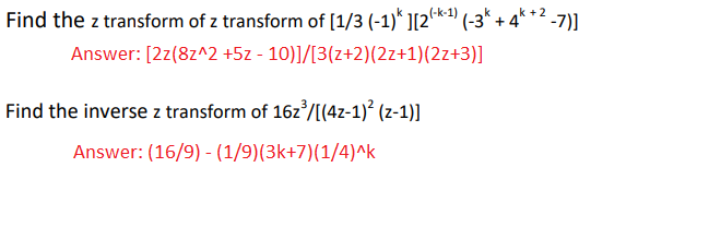 Hello! I'm having a bit of trouble in z-transform