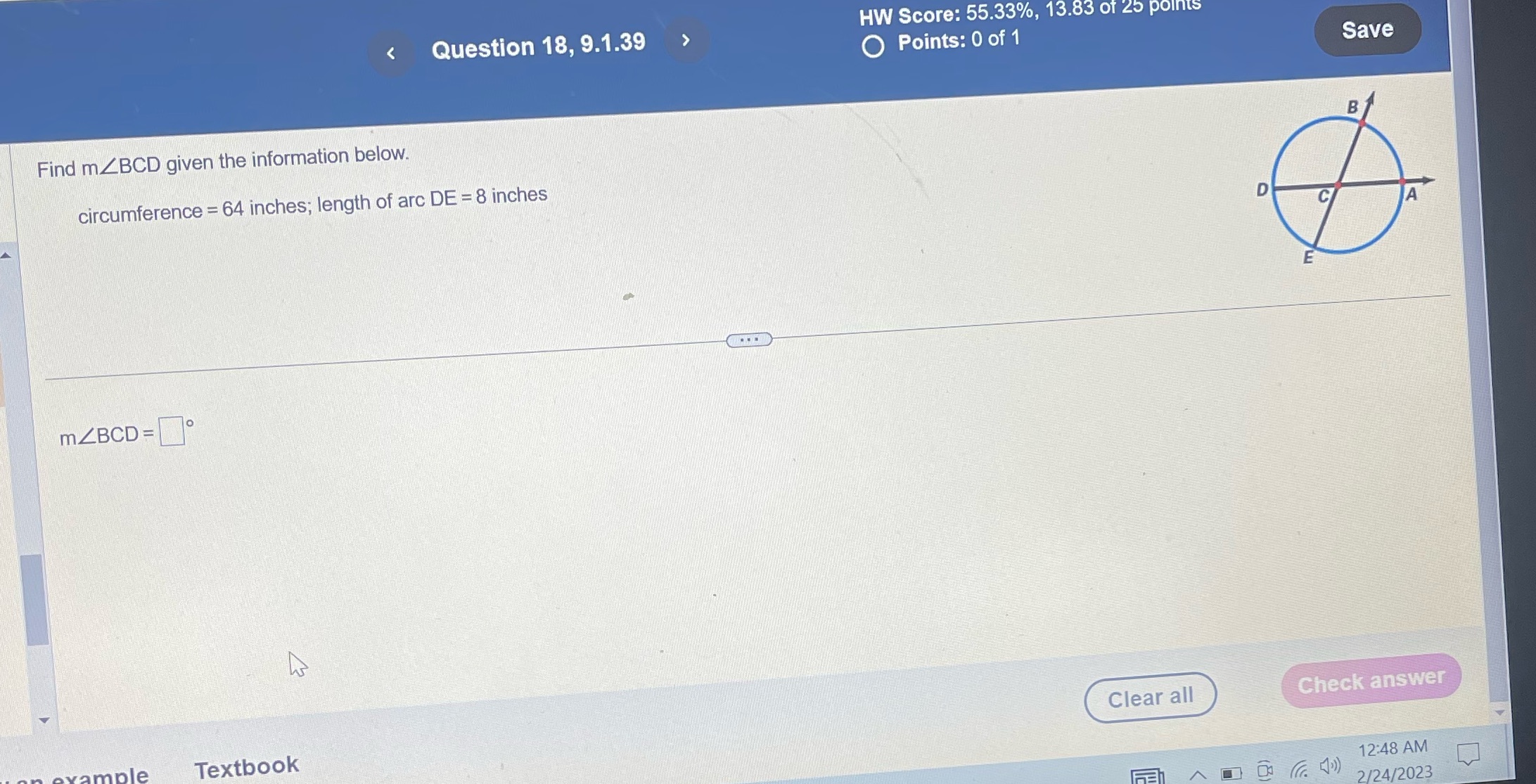 < Question 18, 9.1.39 HW Score: 55.33%, 13.83 of