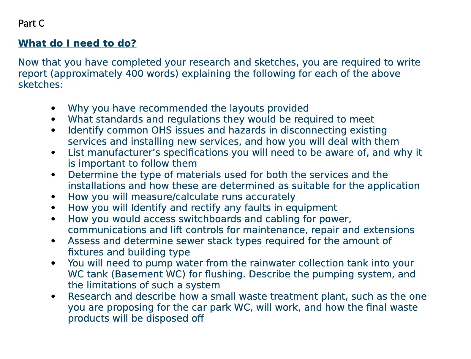 PartC Wh t In t ? Now that you have completed