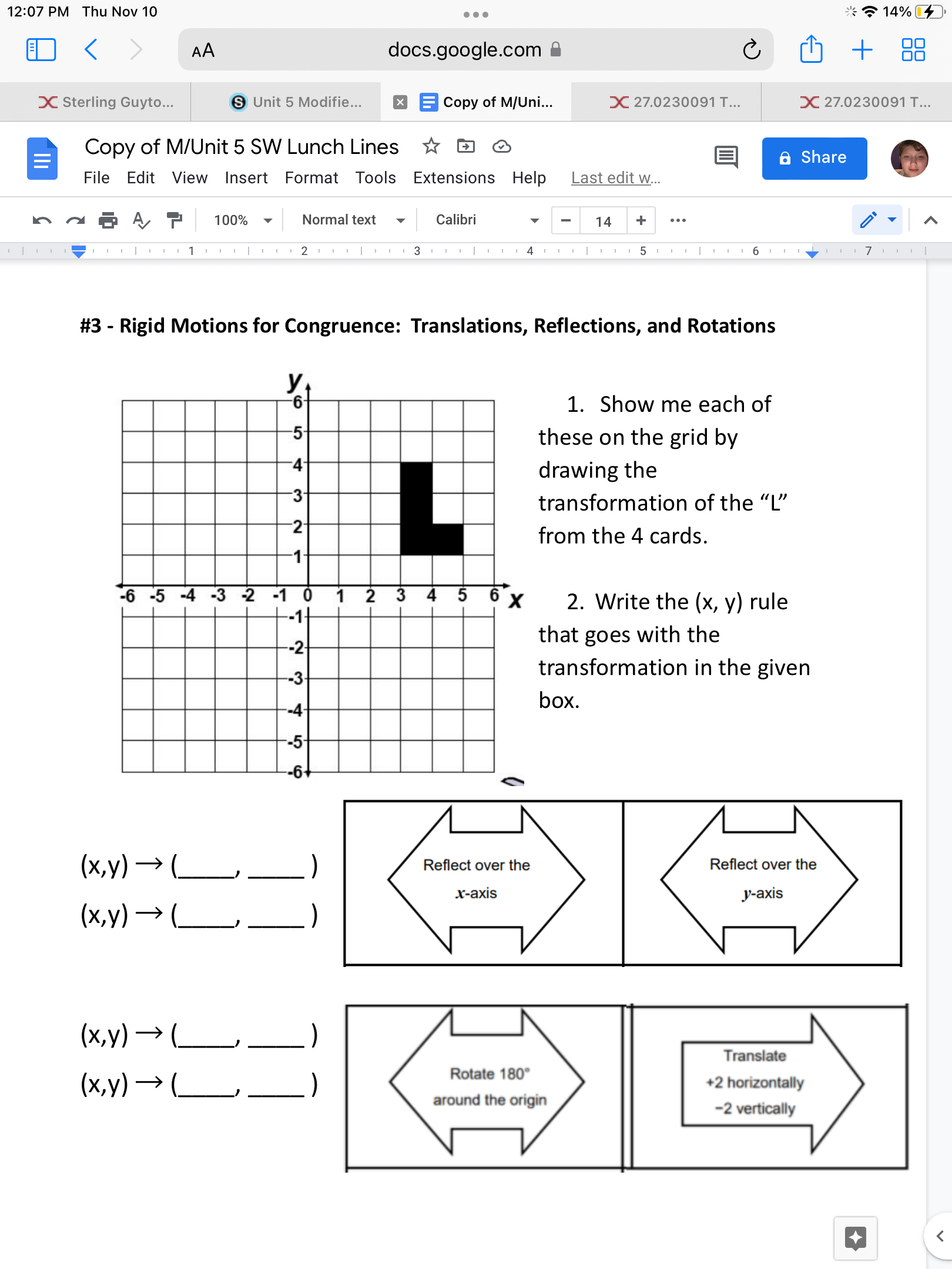 12:07 PM Thu Nov 10 . . . * 14% % < AA