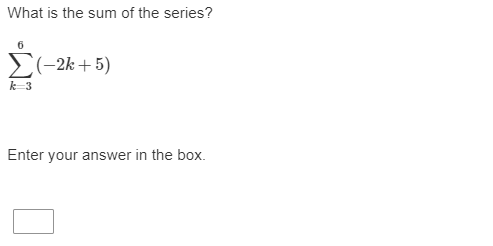 Please help with this answer. What is the sum of