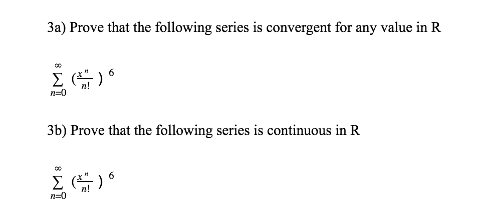 ........... 3a) Prove that the following series