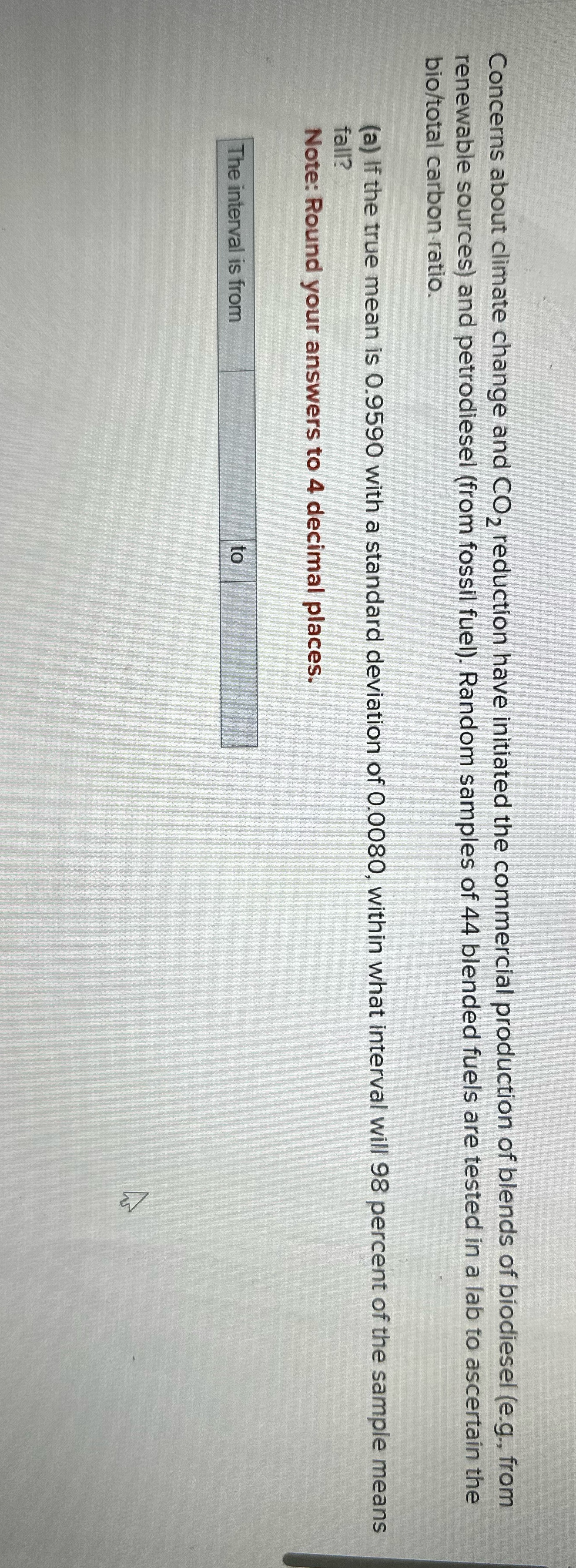 Concerns about climate change and CO, reduction