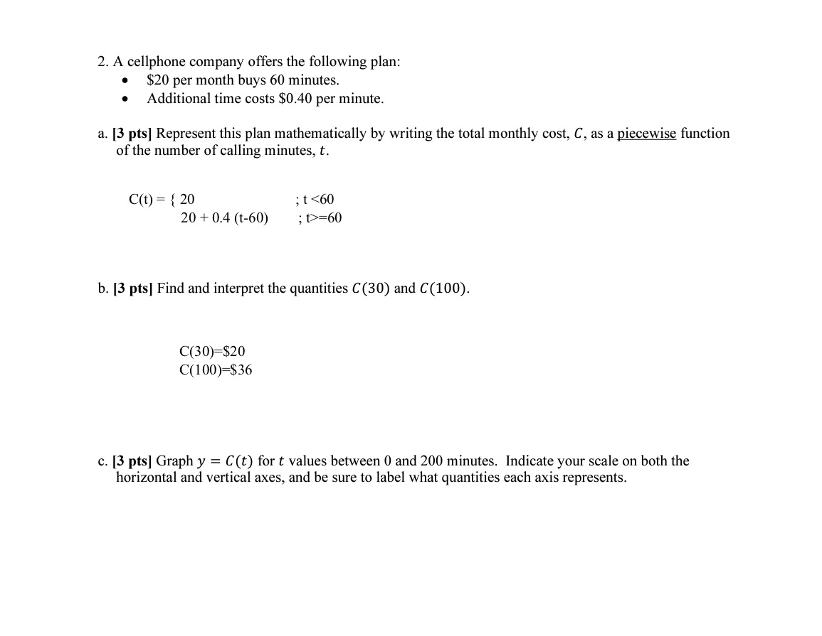 Just need assistance with part C 2. A cellphone