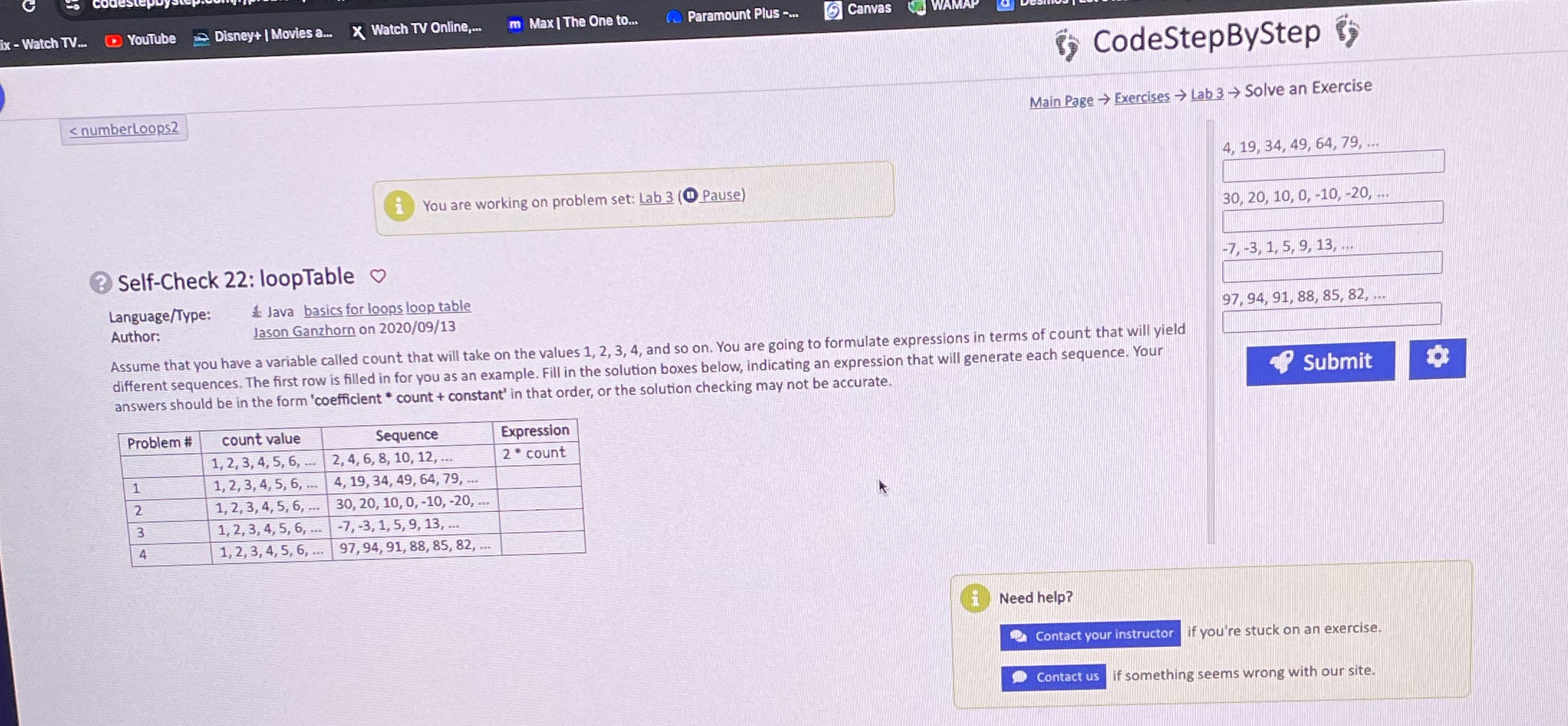 Need help . I have also included the format of