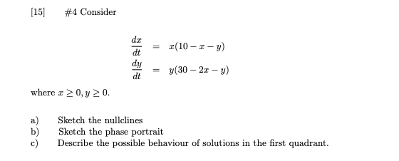 Hello I need help with these questions [15] #4