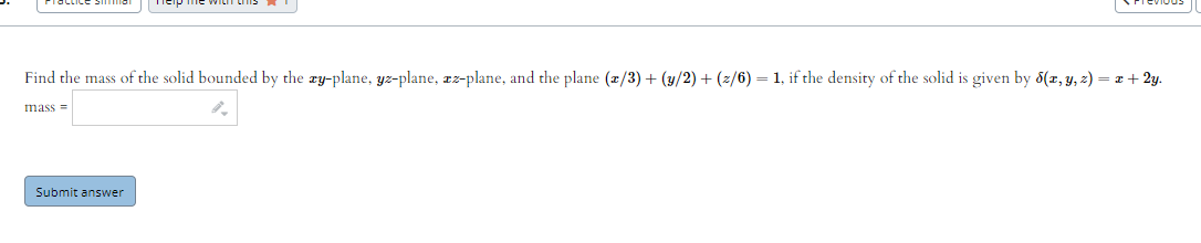 Needed help with this problem needed correct