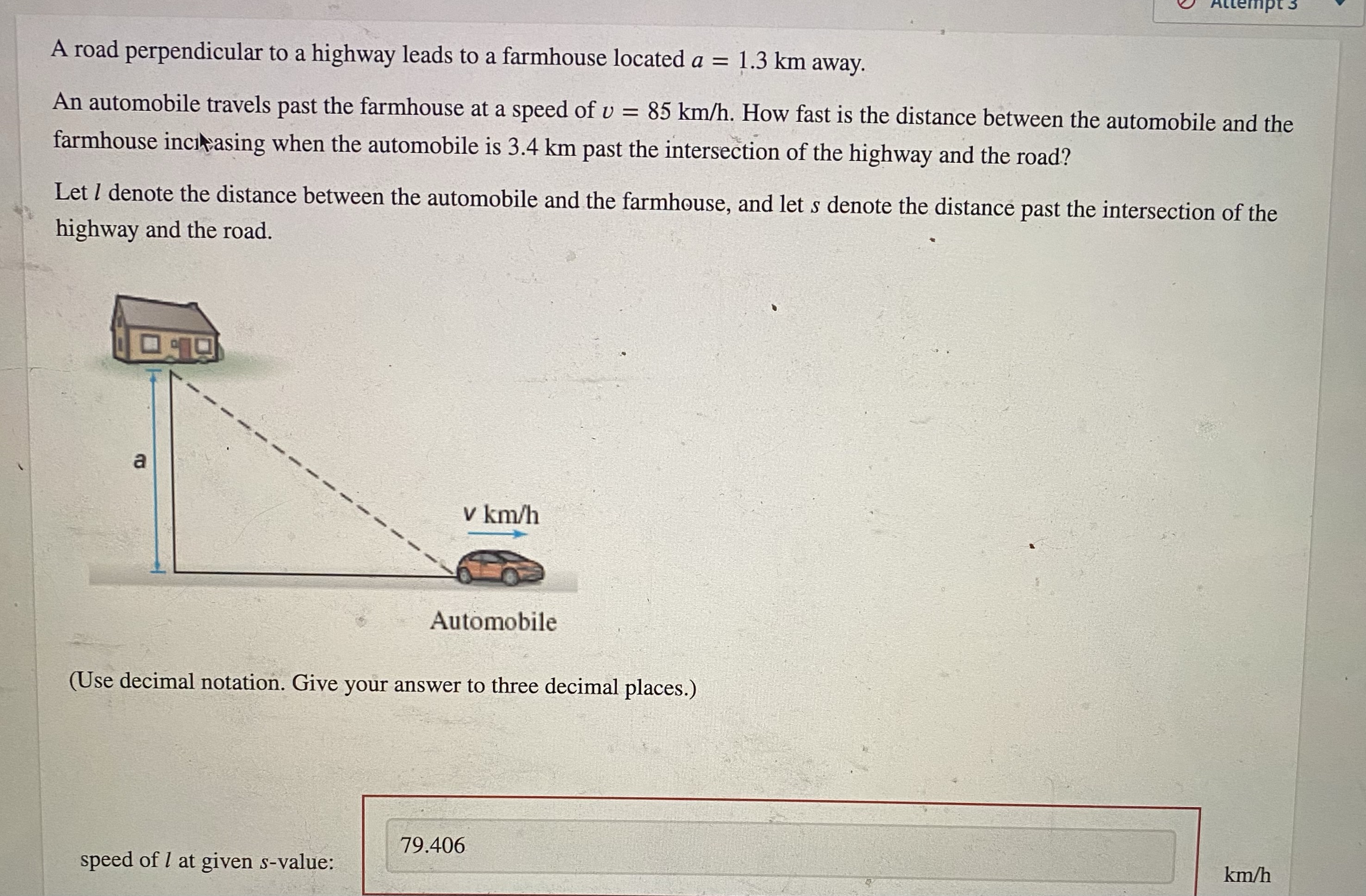 Please solve in 20 minutes A road perpendicular