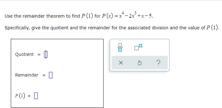 question 1 \fFind a polynomial f(x) of degree 3