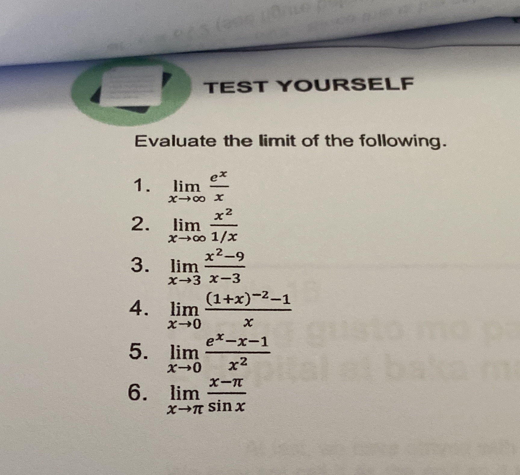 This is Math in the Modern World. Kindly write
