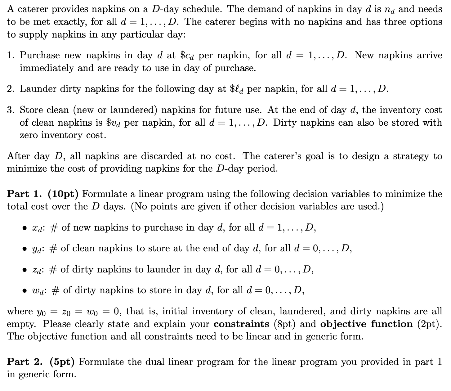 help with parts 1 and 2, please and thank you A