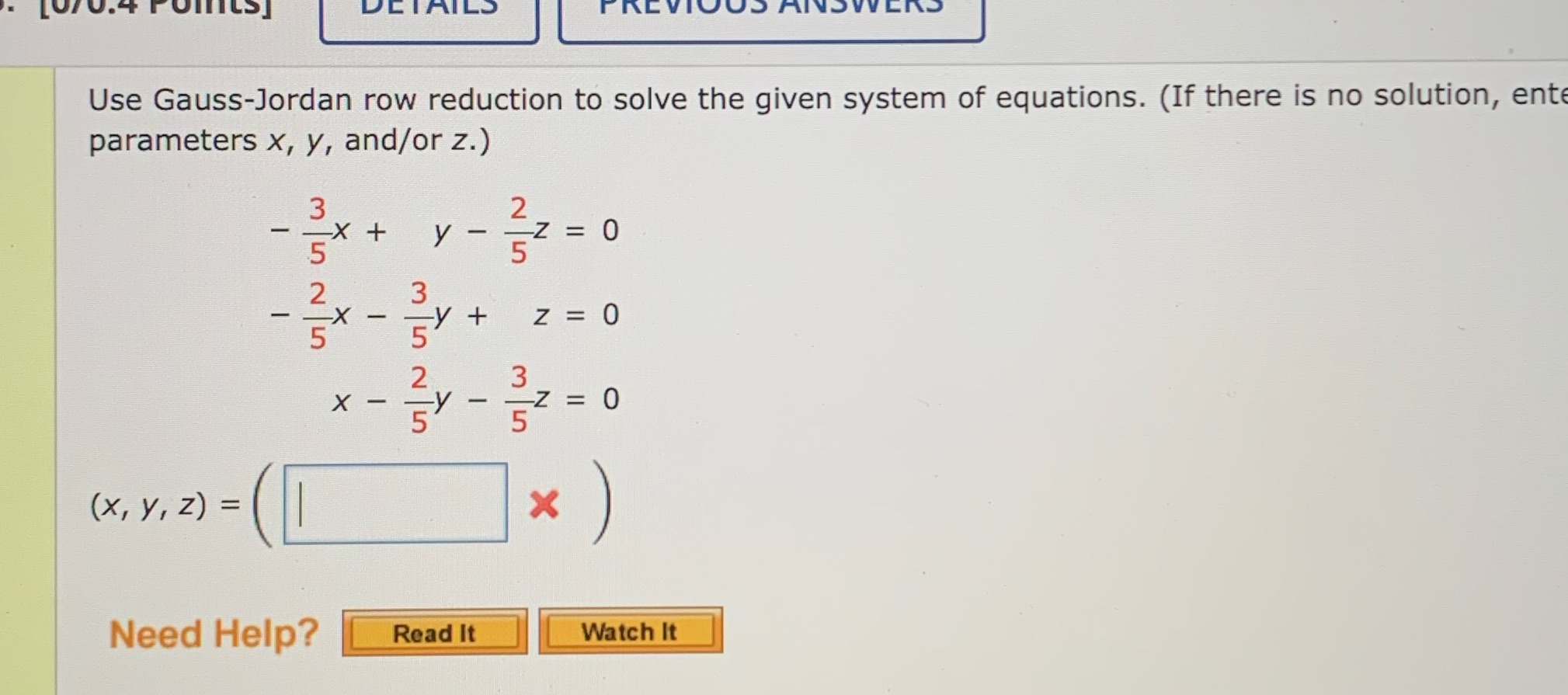 1070.4 FOILS] DETAILS PREVIO Use Gauss-Jordan row