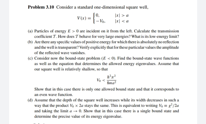 ANSWERS please Problem 3.10 Consider a standard
