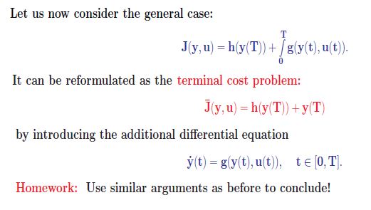 (Pontrjagin's Minimum Principle, Part II).